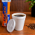 TAMPA COPO ISOPOR 120ML C/100 UNIDADES - Imagem 1