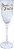 TACA CHAMPAGNE TRANSPARENTE ESCRITO BOAS FESTAS 180ML - Imagem 2