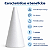 CONE DE ISOPOR 34x13 STYROFORME 1 UNIDADE - Imagem 4