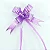 LACO PRONTO 25X12 LILAS COM LISTRA PRATA C/10 UND - Imagem 1