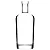 GARRAFA VIDRO LONDON TRANSPARENTE COM ROLHA700ML - Imagem 2