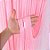 CORTINA METALIZADA CANDY ROSA 100X200 CM - Imagem 1