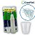 COPO 180ML TRANSP COPOPLAST PS C/100 - Imagem 1