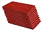 FIBRA LIMPEZA MACIA VERMELHA 100MMX230MMX PCT C/10 FIBRAS - Imagem 1