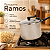 PIPOQUEIRA RAMOS C/TAMPA TRANSP. CINZA 4,6 LITROS - Imagem 3