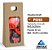 SACO POUCHE COM VISOR 9X5X20 - Imagem 1