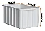 CAIXA PLAST BRANCA 180lts 1018 89x56x49 - Imagem 1