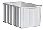 CAIXA PLAST BRANCA 180lts 1018 89x56x49 - Imagem 2