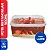 POTE RETANGULAR COM LACRE 500ML PAC C/10 UNIDADES - Imagem 2