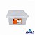 CAIXA ORGANIZADORA REF 310 COM TAMPA 25x18x8 - Imagem 4