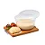 POTE BIOPRATIKO TRANSP C/ TAMPA 5,5LT - Imagem 2