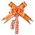 LACO 39X18 LARANJA COM LISTRA PRATA C/10 - Imagem 1