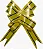 LACO PRONTO 39X18 AMARELO C/PRATA C/10 - Imagem 1