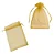 SACOS ORGANZA 7X9 DOURADO C/10 - Imagem 1
