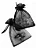 SACO ORGANZA PRETO 10X12 PACOTE C/10 UNIDADES - Imagem 1