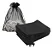 SACO ORGANZA 13X18 PRETO C/10 - Imagem 1