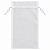 kIT 10 SAQUINHOS DE ORGANZA 20X35 BRANCO LEMBRANCINHA FESTA/CASAMENTO - Imagem 1