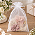 kIT 10 SAQUINHOS DE ORGANZA 20X35 BRANCO LEMBRANCINHA FESTA/CASAMENTO - Imagem 3