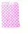 SACO MINI LANCHE XADREZ ROSA 11X10 100UN - Imagem 1
