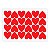 ADESIVO CORACAO VERMELHO C/210 15MM - Imagem 1