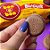 BISCUIT CHOC AO LEITE/AMENDOIM BON O BON 95gr - Imagem 1