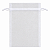 SACO ORGANZA 13X18 BRANCO LEMBRANÇINHA C/10 - Imagem 1