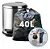 SACO LIXO PRETO 40LTS 04 C/100 - 59x62 - Imagem 1