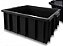 CAIXA 014 - 26 LITROS PRETA 22X35X50 - Imagem 1