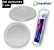 TAMPA 100ML TRANSP SEM FURO C/100 UND - Imagem 1