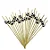 PALITO BAMBU P/ PETISCOS BOLA FUTEBOL 20 UNIDADES 12CM - Imagem 1