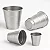 COPO REUTILIZAVEL ALUMINIO 470ML C/ 6 UNIDADES - Imagem 1