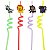 CANUDO LONGO COLORIDO ANIMAIS 26CM - 4UNIDADES - Imagem 1