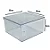 CAIXA ACRILICA TRANSPARENTE 2L - 15X15X8CM - Imagem 1