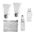 KIT VIAGEM COM BAG EM FECHO ZIP COM 5 PEÇAS - Imagem 1