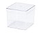 CAIXA ACRILICA TRANSPARENTE 8X8CM - Imagem 1