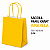 SACOLA PAPEL KRAFT AMARELO 13,5X8X16 C/10 - Imagem 3