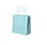 SACOLA PAPEL KRAFT AZUL BEBE 13,5X8X16 C/10 - Imagem 1