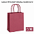 SACOLA PAPEL KRAFT MARSALA 13X8X16 C/10 - Imagem 1