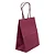SACOLA PAPEL KRAFT MARSALA 13X8X16 C/10 - Imagem 1