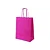 SACOLA PAPEL KRAFT ROSA PINK 13,5X8X16 C/10 - Imagem 1