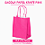 SACOLA PAPEL KRAFT ROSA PINK 13,5X8X16 C/10 - Imagem 3