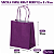 SACOLA PAPEL KRAFT ROXO 13,5X8X16 C/10 - Imagem 4