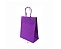 SACOLA PAPEL KRAFT ROXO 13,5X8X16 C/10 - Imagem 1