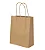 SACOLA PAPEL KRAFT 23,5X10X31,5 PACOTE COM 10 UNIDADES - Imagem 1