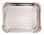 BANDEJA ALUMINIZADA N4 27,5X33,5 PRATA - Imagem 1