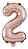 BALAO METALIZADO ROSE GOLD 40CM N.2 - Imagem 1