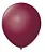 BALAO LISO N.7 BORDO C/50 UND - Imagem 1