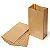 SACO PAPEL KRAFT NATURAL 3KG C/ 500 UNIDADES - Imagem 1