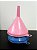 FUNIL PEQUENO 11CM AZUL/ROSA - Imagem 1
