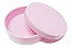 LATINHA PLASTICA ROSA BEBE C/10 UND 20GR 5X1 - Imagem 1